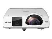 Epson EB-536WI - Projecteur 3LCD - 3400 lumens (blanc) - 3400 lumens (couleur) - WXGA (1280 x 800) - 16:10 - 720p - LAN V11H670040