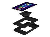 Incipio CAPTURE - Coque de protection pour tablette - robuste - silicone, polymère, Plextonium - noir - pour Microsoft Surface Go MRSF-125-BLK