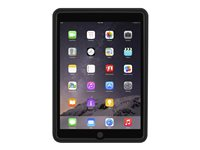 Incipio CAPTURE - Coque de protection pour tablette - robuste - silicone, Plextonium - noir - pour Apple iPad Air 2 IPD-261-BLK