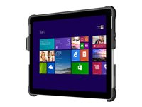 Incipio Octane Pure - Coque de protection pour tablette - Flex2O polymer, polyuréthanne thermoplastique (TPU) - translucide, clair, fumé - pour Microsoft Surface Go MRSF-126-SMK