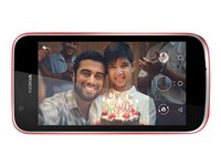 Nokia 1 - 4G smartphone - double SIM - RAM 1 Go / Mémoire interne 8 Go - microSD slot - Écran LCD - 4.5" - 854 x 480 pixels - rear camera 5 MP - front camera 2 MP - rouge chaud 11FRTR01A02