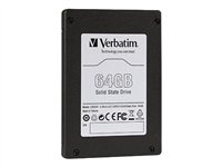 Verbatim - SSD - 64 Go - interne - 2.5" - SATA 3Gb/s 47477