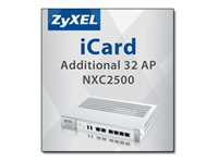 Zyxel iCard - Licence - 32 points d'accès supplémentaires - pour Zyxel NXC2500 ZY-ICNXC250032AP