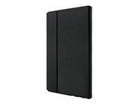 Incipio Faraday - Protection à rabat pour tablette - polycarbonate, Plextonium, cuir vegan - noir - pour Samsung Galaxy Book (12 ") SA-831-BLK