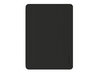 Incipio Octane Pure Co-molded Folio - Protection à rabat pour tablette - cuir vegan, polyuréthanne thermoplastique (TPU) - noir, clair - 9.7" - pour Apple 9.7-inch iPad (5ème génération) IPD-386-CBLK