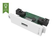 VISION TechConnect 3 Mobile Phone charging module - Plaque modulaire enclenchable - USB Type A TC3 USBPW
