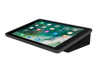 Incipio CLARION - Protection à rabat pour tablette - Flex2O polymer - noir - 9.7" - pour Apple 9.7-inch iPad (5ème génération) IPD-387-BLK