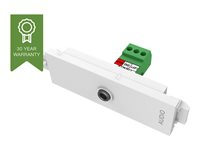 VISION TechConnect 3 3.5mm module - Plaque modulaire enclenchable - fiche mini-phone Stéréo 3,5 mm TC3 3.5MM