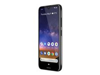 Nokia 2.2 - Android One - 4G smartphone - double SIM - RAM 2 Go / Mémoire interne 16 Go - microSD slot - Écran LCD - 5.71" - rear camera 13 MP - front camera 5 MP - noir tungstène HQ5020DF75000