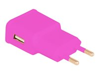 Urban Factory WCD22UF - Adaptateur secteur - 2.1 A (USB) - rose WCD22UF