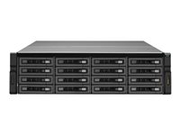 QNAP REXP-1620U-RP - Boîtier de stockage - 16 Baies (SATA-600 / SAS-3) - rack-montable - 3U REXP-1620U-RP
