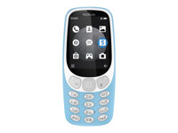 Nokia 3310 3G - 3G téléphone de service - double SIM / Mémoire interne 128 Mo - microSD slot - 320 x 240 pixels - rear camera 2 MP - azur A00028693