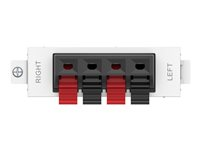 VISION TechConnect 3 Speaker module - Plaque modulaire enclenchable - "click-fit" x4 TC3 SPEAKER