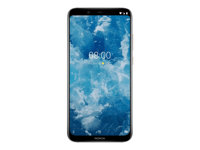 Nokia 8.1 - Android One - 4G smartphone - double SIM - RAM 4 Go / Mémoire interne 64 Go - microSD slot - 6.18" - 2x caméras arrière 12 MP, 13 MP - front camera 20 MP - acier/cuivre 11PNXS01A01