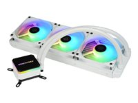 Enermax Liqmax III ELC-LMT360-W-ARGB - Système de refroidissement liquide de processeur - (pour : LGA1156, AM2, AM2+, LGA1366, AM3, LGA1155, AM3+, LGA2011, FM1, FM2, LGA1150, FM2+, LGA2011-3, LGA1151, AM4, LGA2066, LGA1200) - cuivre - 120 mm - blanc ELC-LMT360-W-ARGB