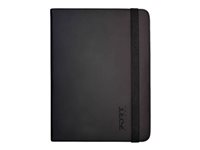 PORT Noumea Universal - Étui à rabat pour tablette - polyuréthane, velours - noir - 11" 201311