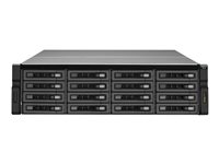 QNAP REXP-1610U-RP - Boîtier de stockage - 16 Baies (SATA-600) - rack-montable - 3U REXP-1610U-RP