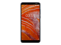 Nokia 3.1 Plus - Android One - 4G smartphone - double SIM - RAM 3 Go / Mémoire interne 32 Go - microSD slot - 6" - 2x caméras arrière 13 MP, 5 MP - front camera 8 MP - bleu 11ROOL01A08