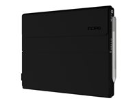 Incipio Faraday Folio - Coque de protection pour tablette - polycarbonate, Plextonium, cuir vegan - noir - pour Microsoft Surface Pro (Mi-2017) MRSF-100-BLK