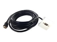 Plastron 45x45 HDMI - Plaque - 10 m - HDMI 2061726
