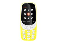 Nokia 3310 - Téléphone mobile - microSDHC slot - GSM - 320 x 240 pixels - 2 MP - Nokia Series 30+ - jaune A00028279