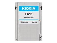 KIOXIA PM5-M Series KPM51MUG1T60 - Disque SSD - 1600 Go - interne - 2.5" - SAS 12Gb/s KPM51MUG1T60