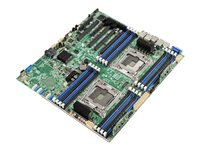 Intel Server Board S2600CW2R - Carte-mère - SSI EEB - Socket LGA2011-v3 - 2 CPU pris en charge - C612 Chipset - USB 3.0 - 2 x Gigabit LAN - carte graphique embarquée DBS2600CW2R