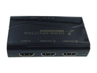 Neklan - Répartiteur vidéo/audio - 2 x HDMI - de bureau 9031004