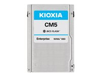 KIOXIA CM5-R Series KCM51RUG15T3 - Disque SSD - 15360 Go - interne - 2.5" SFF - PCI Express 3.0 x4 (NVMe) KCM51RUG15T3