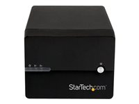 StarTech.com Boîtier RAID USB 3.0 / eSATA externe pour 2 disques durs SATA III de 3,5" avec UASP et ventilateur - Noir - Baie de disques - 2 Baies (SATA-600) - USB 3.0, SATA 6Gb/s (externe) - pour P/N: DK30BACDD, DK30CHDDPPD, DK30CHDPPDUE, PEXUSB3S42, PEXUSB3S7, SVA12M5NA, USB3VDOCKD S3520BU33ER
