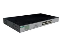 MCL Samar ETS-GSWL16R-P - Commutateur - 16 x 10/100/1000 (PoE) - de bureau - PoE (300 W) ETS-GSWL16R-P
