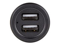 OtterBox USB Car Charger - Adaptateur d'alimentation pour voiture - 4.8 A - 2 connecteurs de sortie (2 x USB) - noir - pour P/N: 77-52615, 77-52834, 77-52895, 77-54898, 77-54899, 77-54901, 77-54941, 77-55879 78-51151