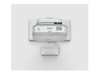 Epson EB-680Wi - Projecteur 3LCD - 3200 lumens - WXGA (1280 x 800) - 16:10 - 720p - LAN - gris, blanc V11H742040