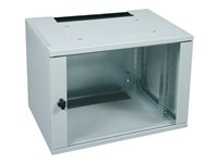 Knürr ConAct - Armoire - montable sur mur - gris clair, RAL 7035 - 6U - 19" 050100141