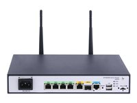 HPE MSR954-W (WW) - Routeur sans fil - commutateur 4 ports - GigE - 802.11b/g/n - 2,4 Ghz - Montable sur rack JH297A