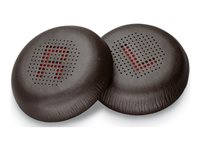 Poly - Coussinet pour casque - espresso (pack de 2) - pour Poly Blackwire 7225 85S17AA