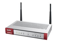 Zyxel USG40W - UTM Bundle - dispositif de sécurité - avec 1 an de AV+IDP, AS, CF - 2 utilisateurs SSL VPN - GigE - Wi-Fi - 2.4 GHz USG40W-EU0102F