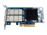QNAP LAN-40G2SF-MLX - Adaptateur réseau - 40 Gigabit QSFP x 2 - pour QNAP ES1640, ES1640DC V2, TS-1277, 677, 877, 977, EC1280, TVS-2472, 682, 872, 882, EC1580 LAN-40G2SF-MLX